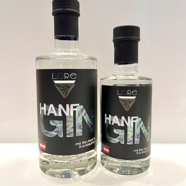 LoRe HempGin with organic hemp from Mühlviertel 350ml