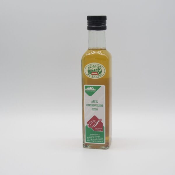 Apfel – Zitronenverbenessig