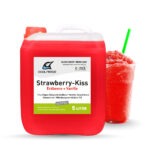 SLUSH SYRUP ICE CREAM STRAWBERRY KISS (STRAWBERRY-VANILLA) AZO-FREE 5 LITER NEON LINE
