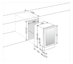 Built-in beer fridge - BeerServer 40 Stainless - Image 4