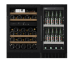 Wine and beer fridge combi package 90 Stainless - Image 2